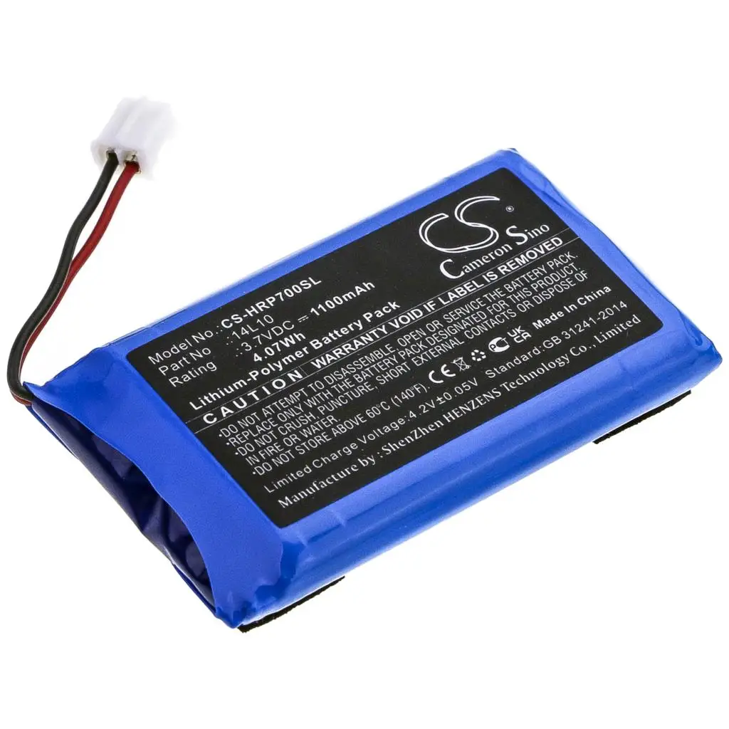 Cameron Sino Battery For Hairmax 14L10 PR7-V01,Prima 7,Prima 9 1100mAh / 4.07Wh