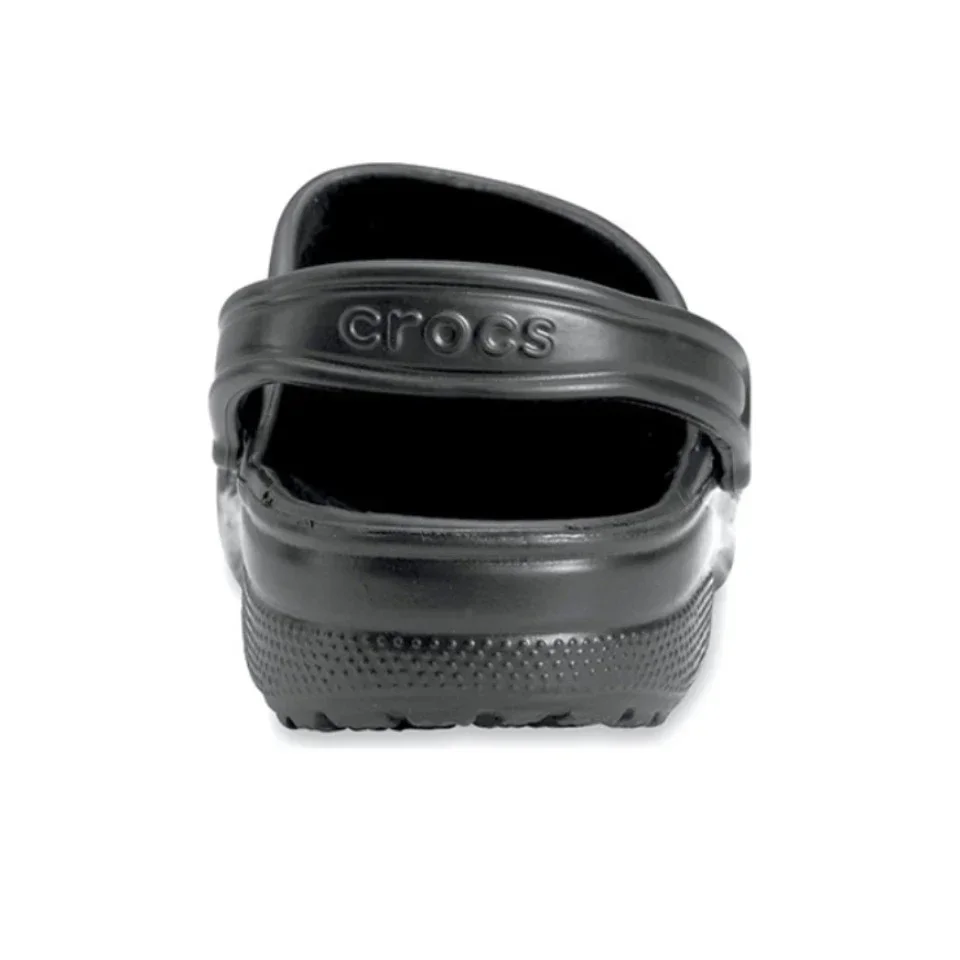 Фото Классические повседневные сандалии Crocs, унисекс, без шнуровки с закрытым носком, уличная мужская дышащая пляжная обувь №4