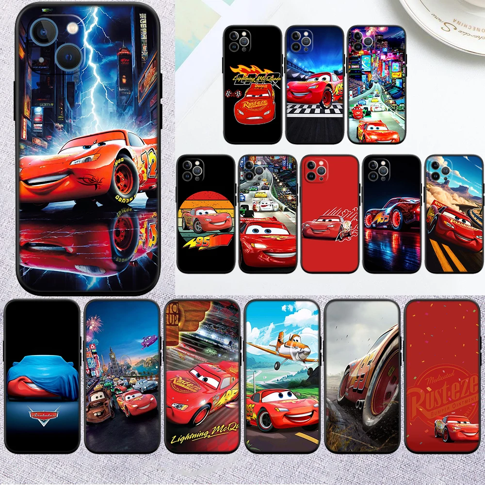 Фото Чехол для телефона ED6 Cars Lightning McQueen для OPPO A40 A60 A80 A15 A16 A17 A54 A54S A53 A53S A56 A57 A98 №4