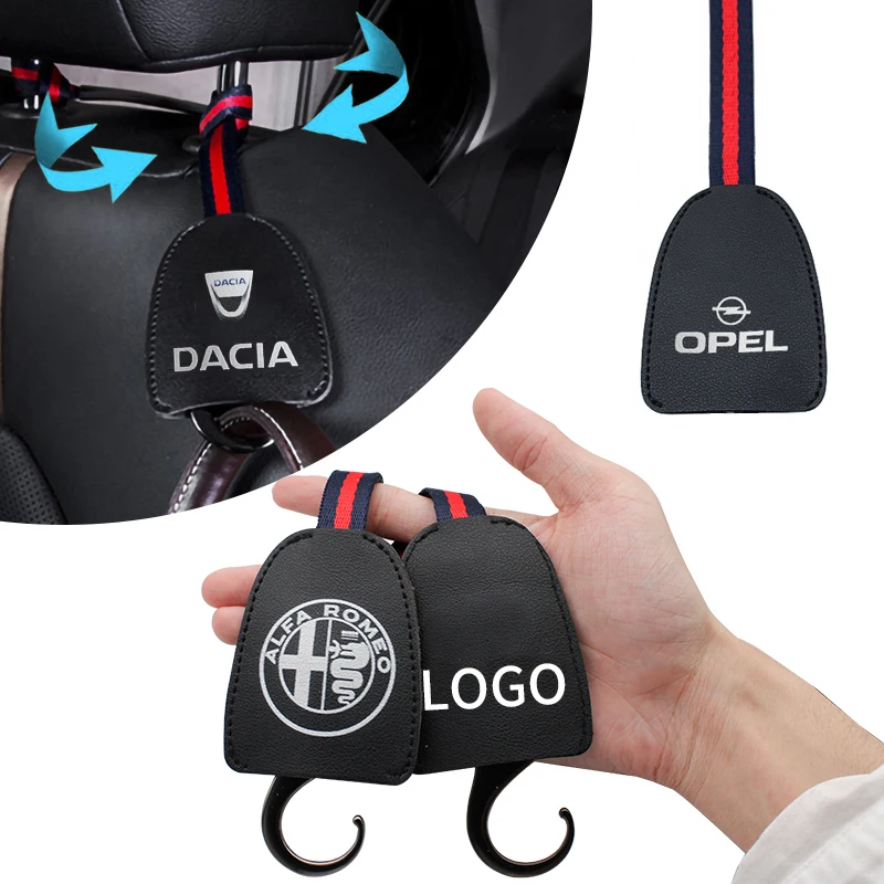 

1/2pc Car Hook Clip Seat Headrest Storage Holder Hanger for Honda Civic 10th gen 4D 3D Fit Accord Crv Bonda Interior Accessories