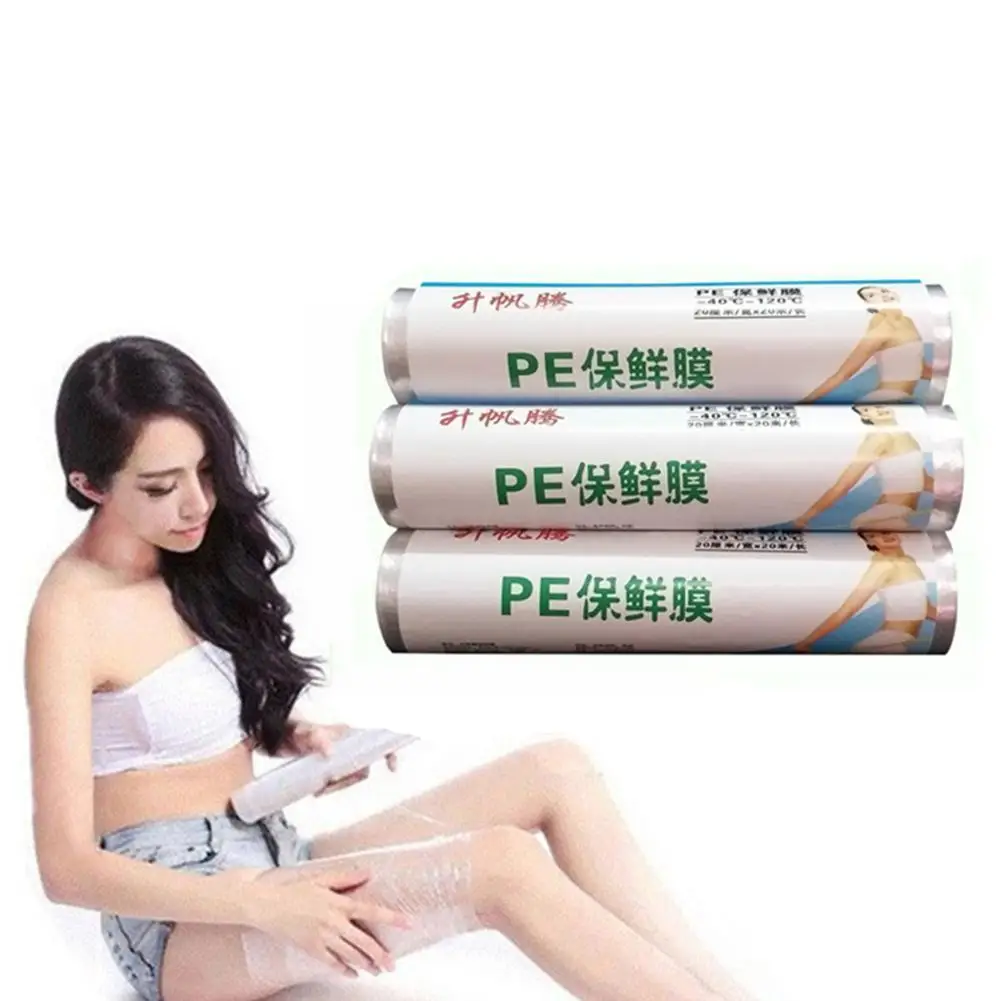 

Weight Loss Shape Up Body Wrap Stomach Belly Legs Arms Film Sauna Belt Cellulite Wrap Bandge Burning Slimming Former Anti F H3Q7