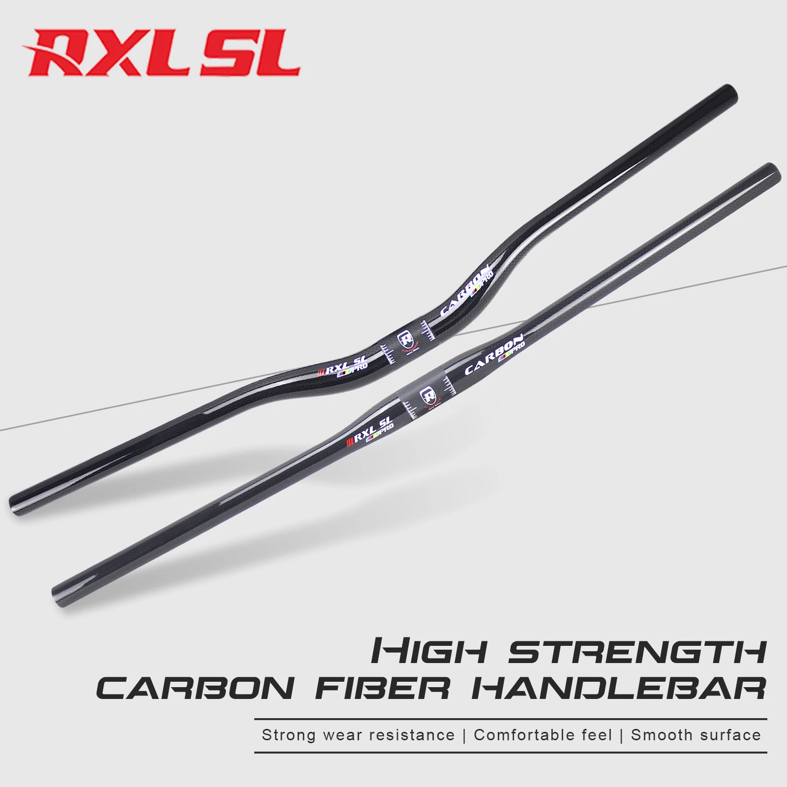 Фото Карбоновый руль RXL SL MTB 31,8 мм для аксессуаров для горных велосипедов 680/720/740/760 мм №1