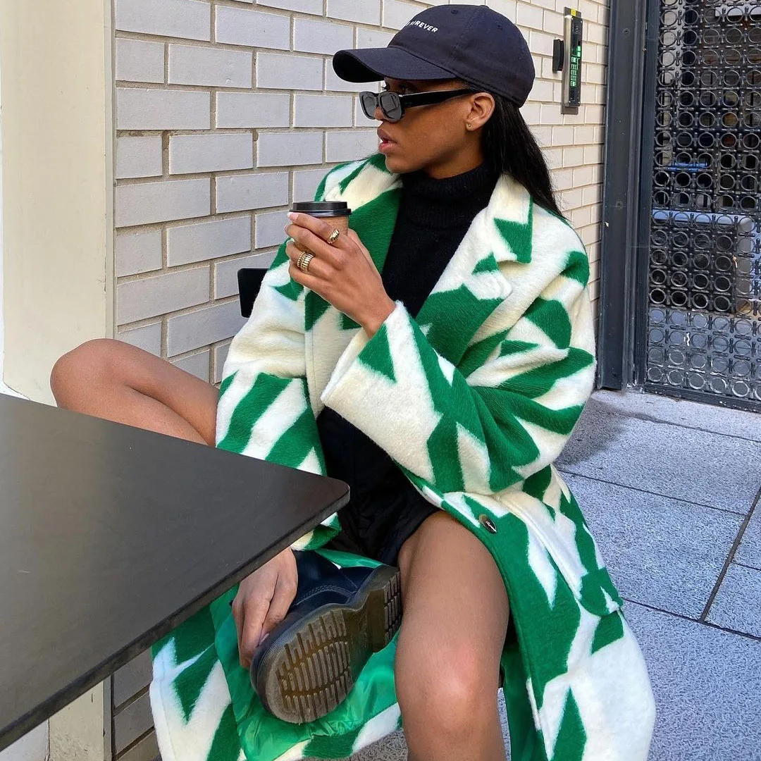 Женская зимняя одежда Risbrdfly новинка 2023 осенне-зимнее модное пальто с длинными