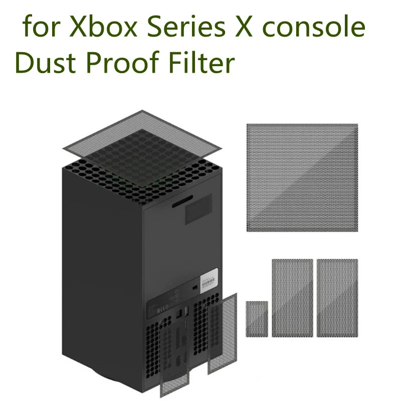 

Cooling Fan Filter Dustproof Cover Professional For Xbox Series X Gaming Console Dust Game Host Net Rack