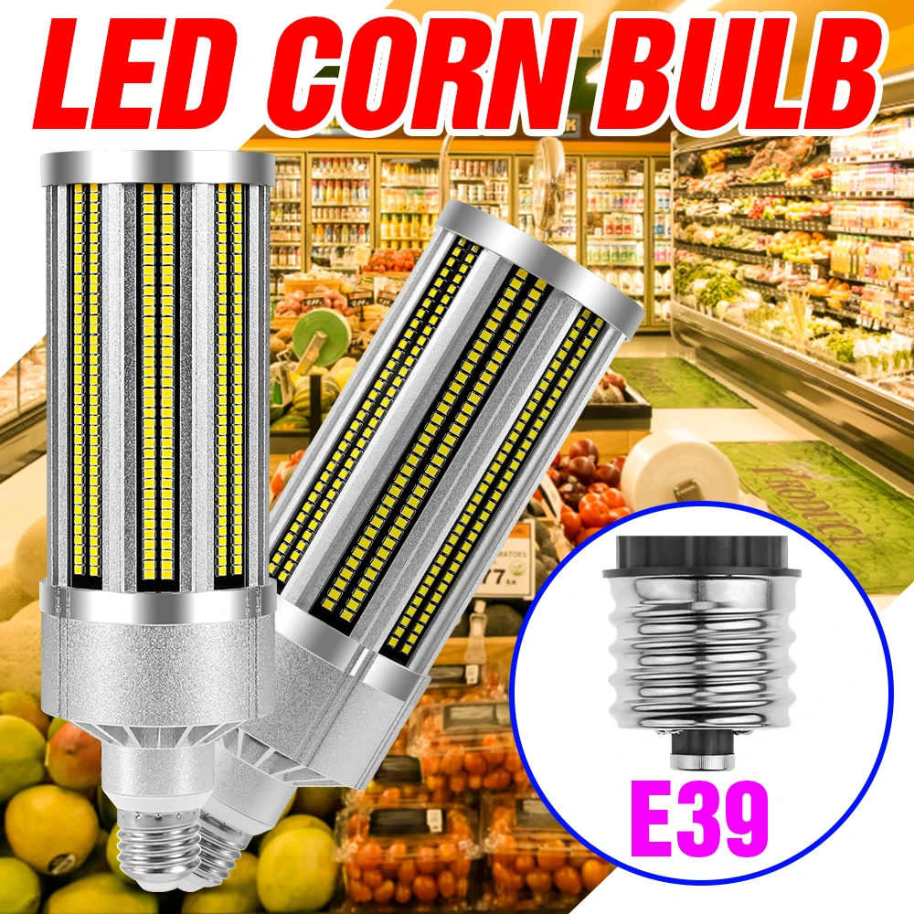 Led Lights Bulb 220V LED Corn Lamp 110V Work Ceiling Ampoule 25W 35W 50W 54W 60W 80W 100W 120W LED Light For Commercial Lighting