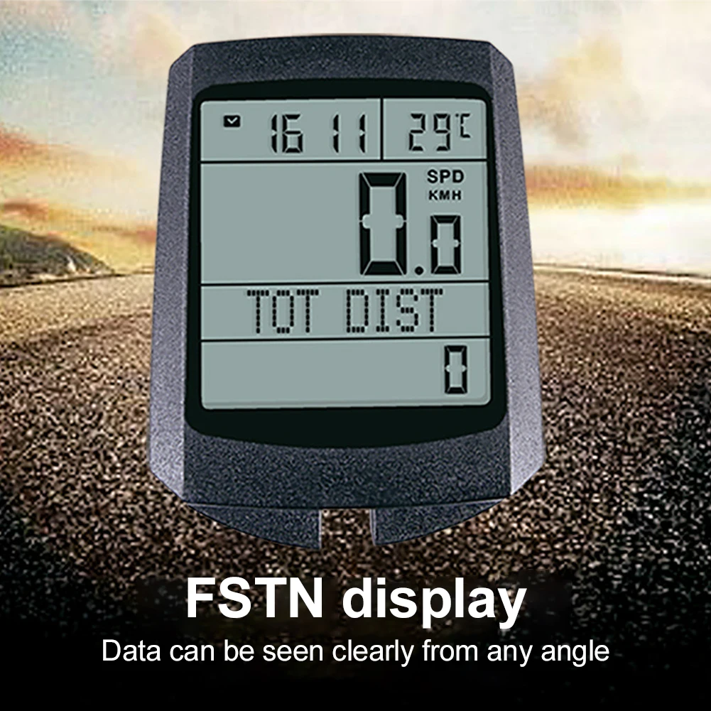 Велосипедный Многофункциональный секундомер велосипедный компьютер светящийся