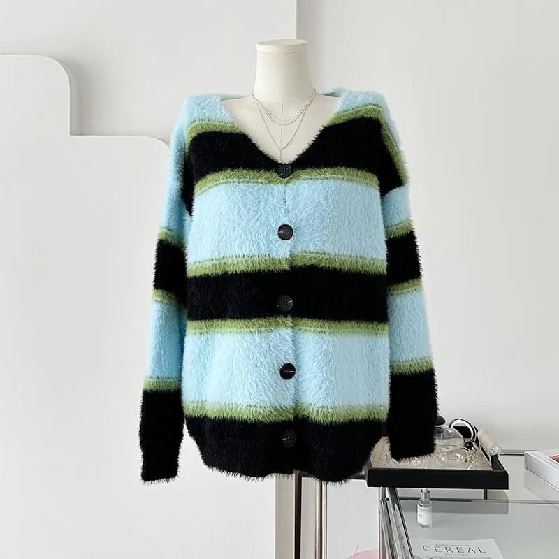 

Куртка Кардиган, верхняя одежда для осени и зимы, нежный и Повседневный стиль