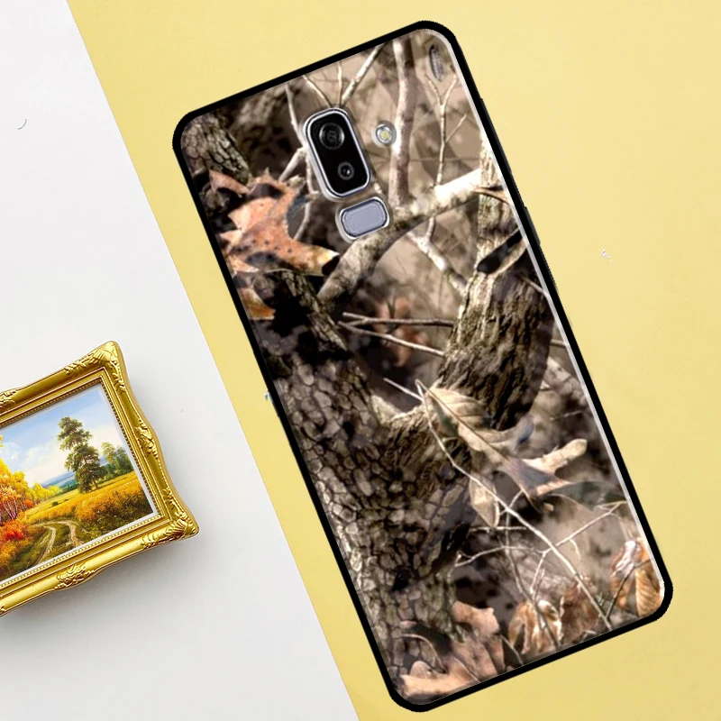 Охотничий камуфляжный чехол с рисунком для Samsung Galaxy A3 A5 2017 J1 J3 J7 J5 2016 A6 A8 A7 A9 J8 J4 J6 Plus