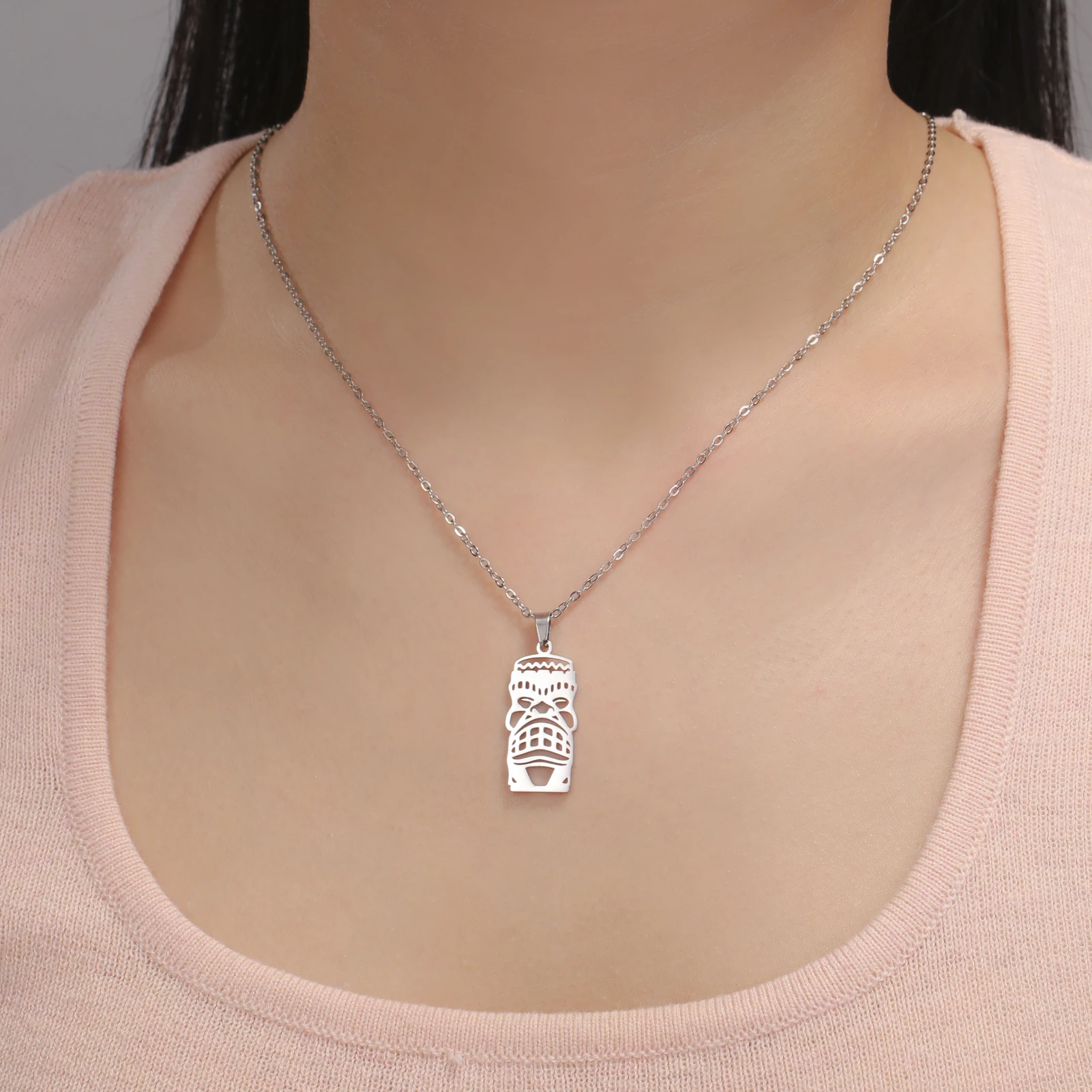 Женский смешной джокер из нержавеющей стали в стиле хип-хоп