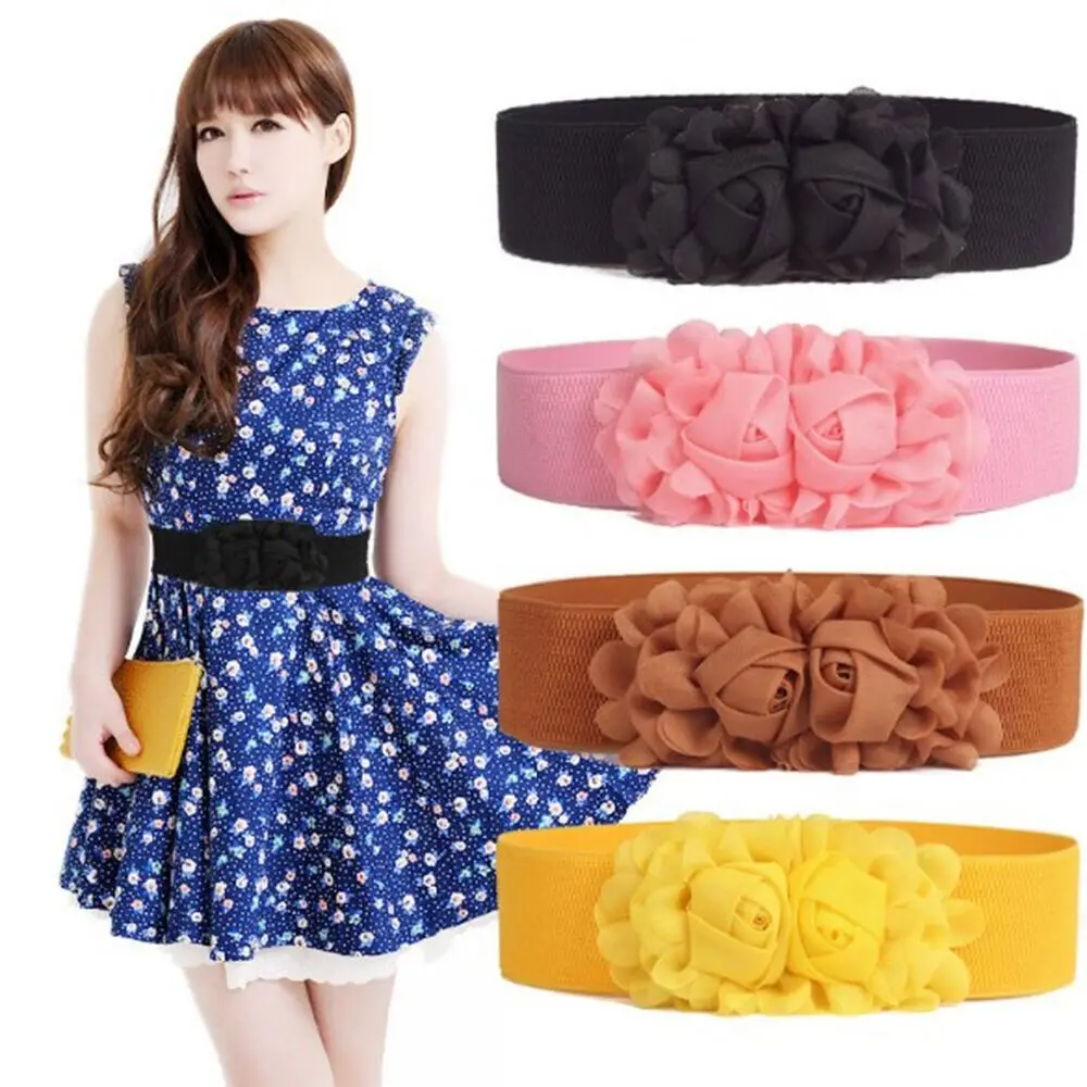 

New Fashion Women All-rounder Elasticated Waistband Waistband Corset Belts Stretch Waistband