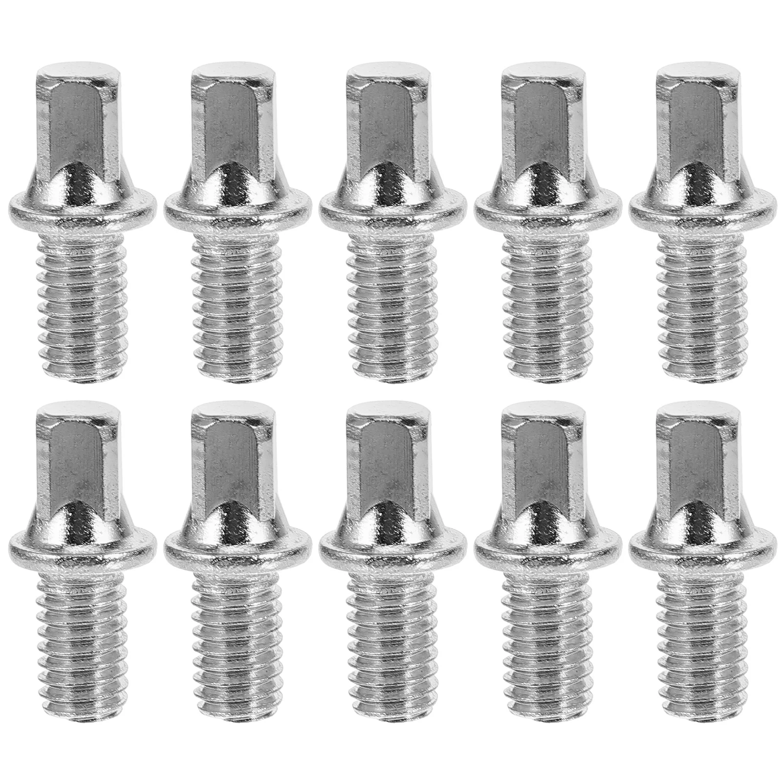 

10 Pcs Drum Screw Fittings Hardware Screws Pedal Shaft Bass Snare Jazz Accessories Key