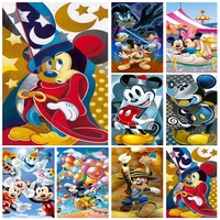 disney full square round drill 5d diamond painting cross stitch diamond embroidery cartoon mickey mouse of home decor gift ll506