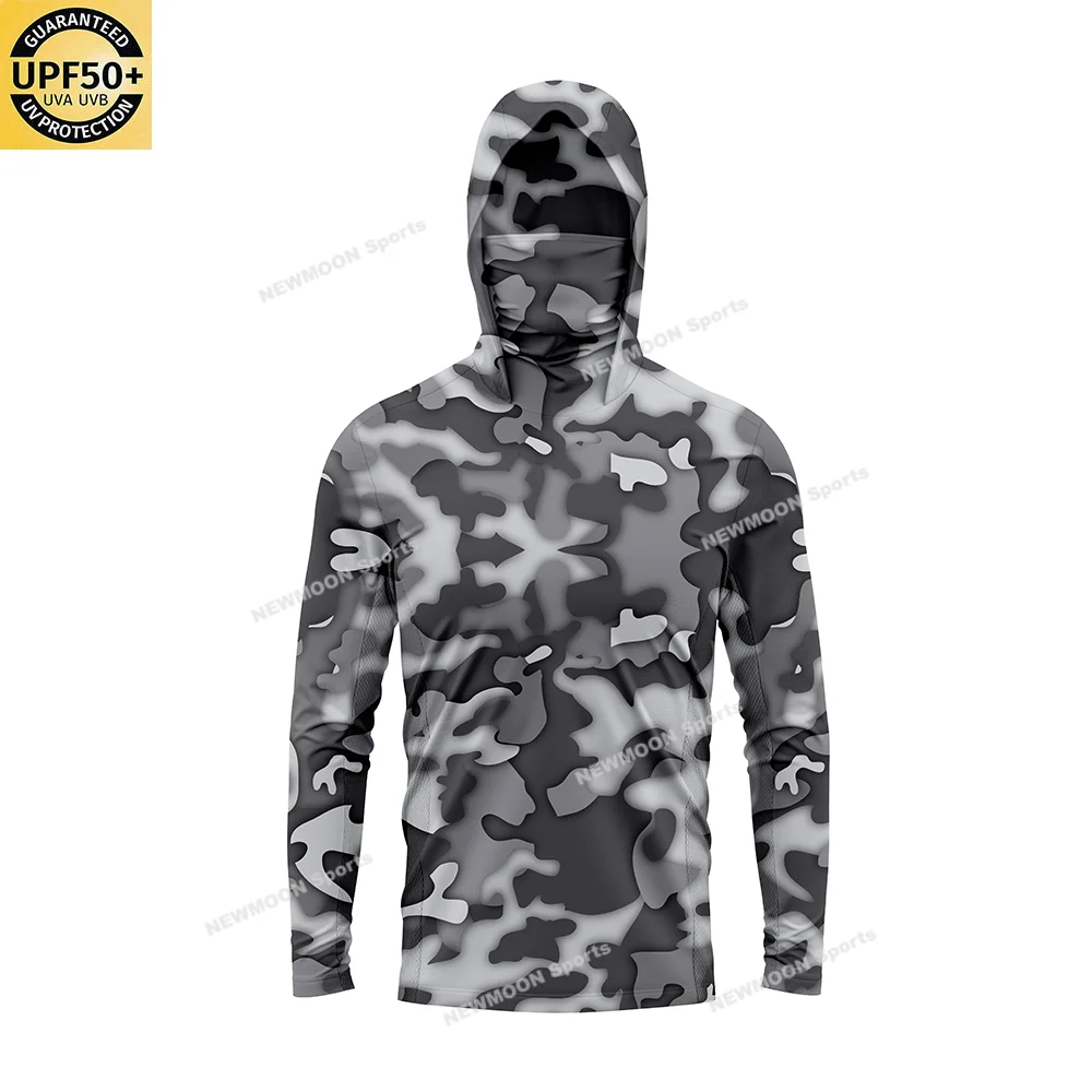 Мужская Уличная толстовка с защитой от солнца длинным рукавом