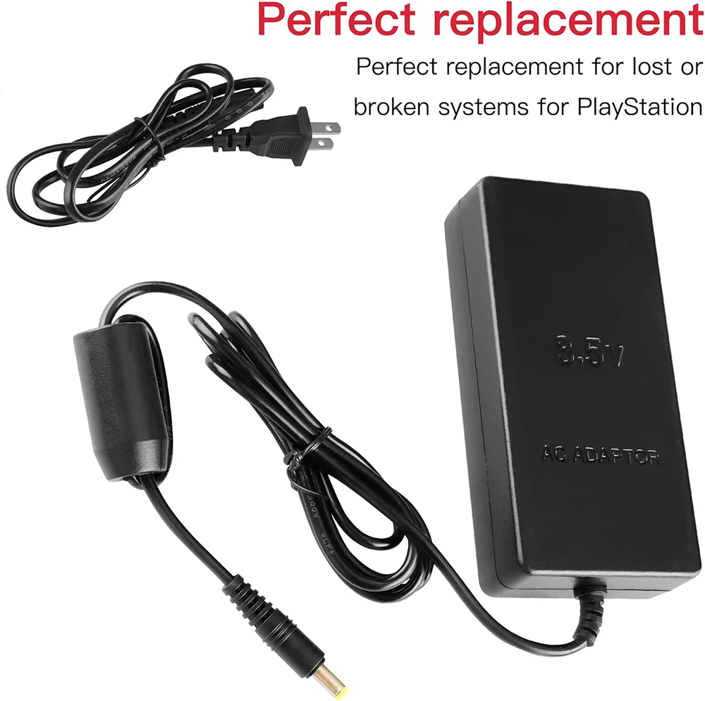 Шнур питания Тонкий адаптер переменного тока зарядное устройство с AV-кабелем для