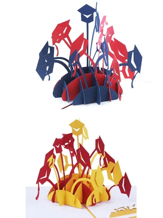 

Золотой класс 2022 выпускная шляпа открытка всплывающие 3D Поздравительные открытки ручной работы подарок