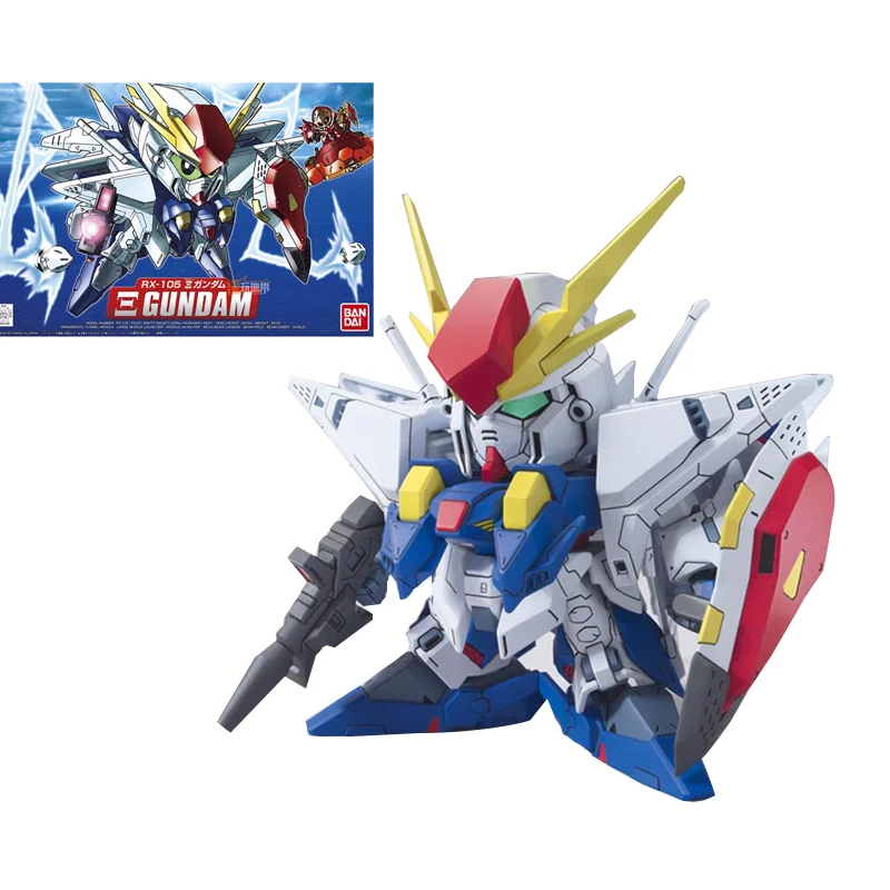 

Original Mobile Suit Gundam Hathaways Flash SD BB 386 RX-105 Assembly Model Action Figure Anime Figure Toy For Children's Gifts