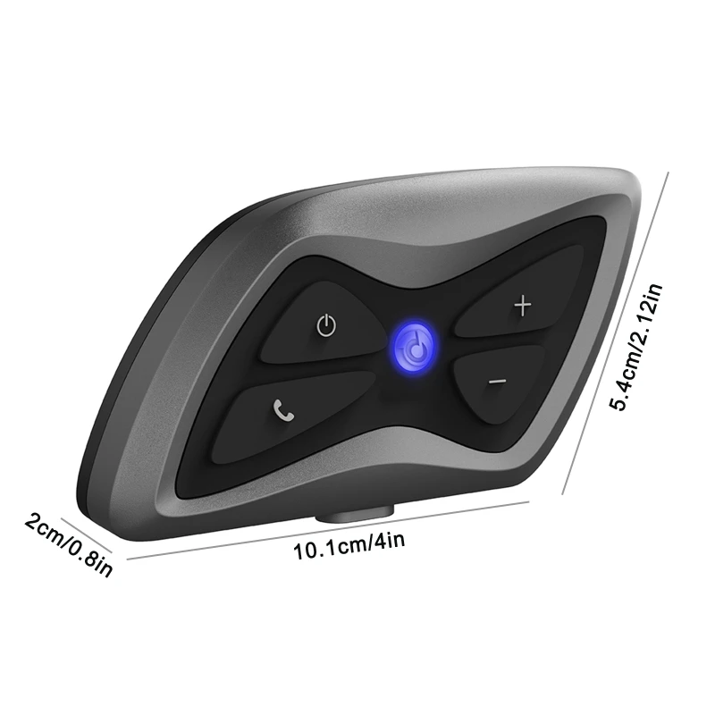 Мотогарнитура T5EE T6 Plus BT5.1 для шлема 900-1500 м 850 мА · ч |