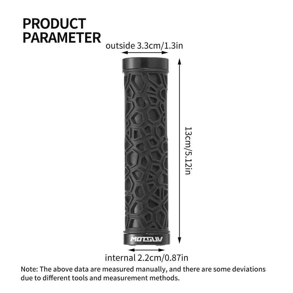 1 пара нескользящих ручек для велосипеда двухсторонняя резиновая крышка на руль