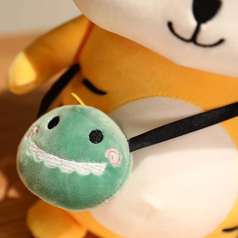 Кукла-Тигр креативная 28-35 см милая мягкая игрушка-динозавр единорог Подсолнух