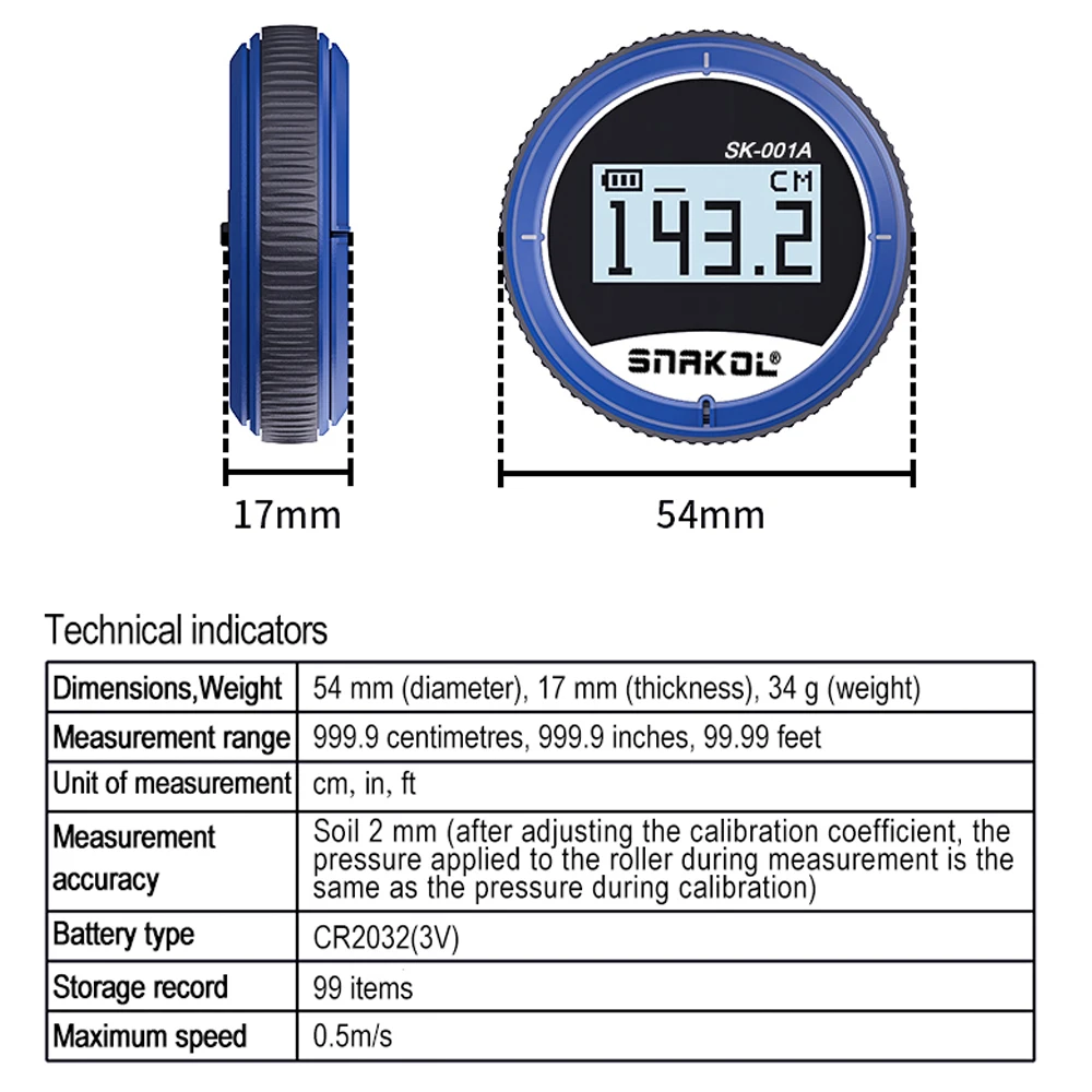 

Цифровая рулетка SK001A