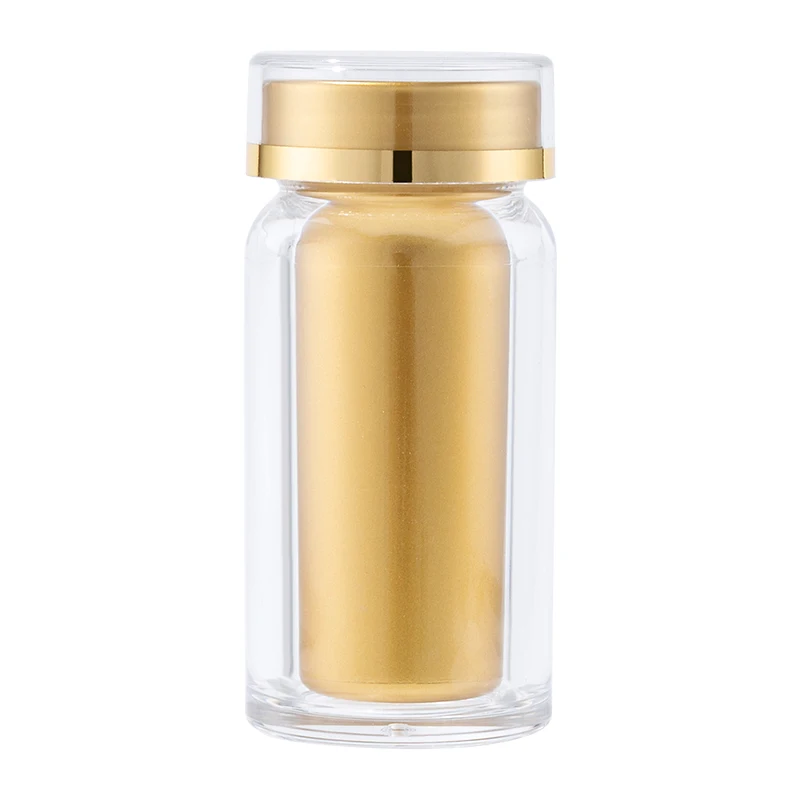

WEIHAOOU Plastic Bottle Oliver Healthcare Packaging Transparent PS with Inner Container for Pills Capsule Tablet Vitamin