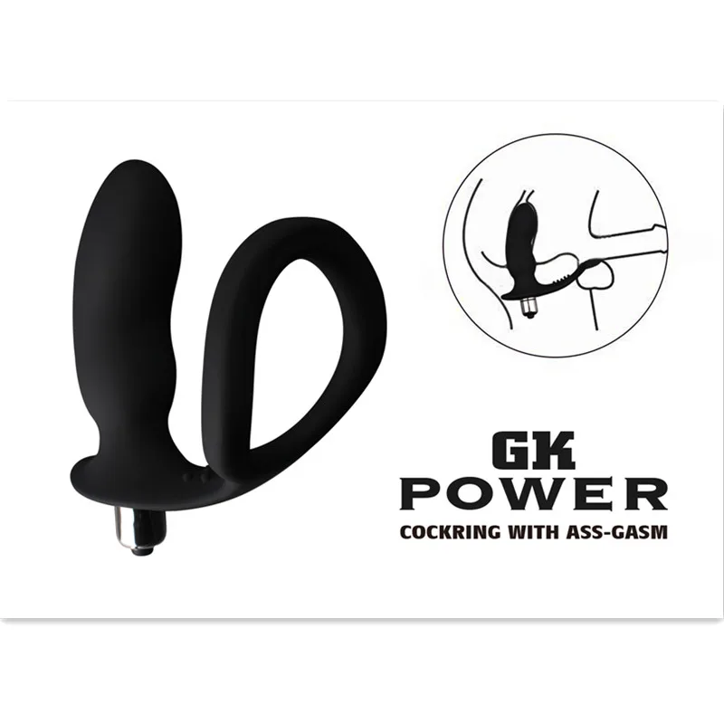 

Powerful 7 Frequency Vibrator Bullet Penis Cock Ring Ass-orgasm Anal Plug Adult Sex Toy Homosexual Stimulator Prostate Massager