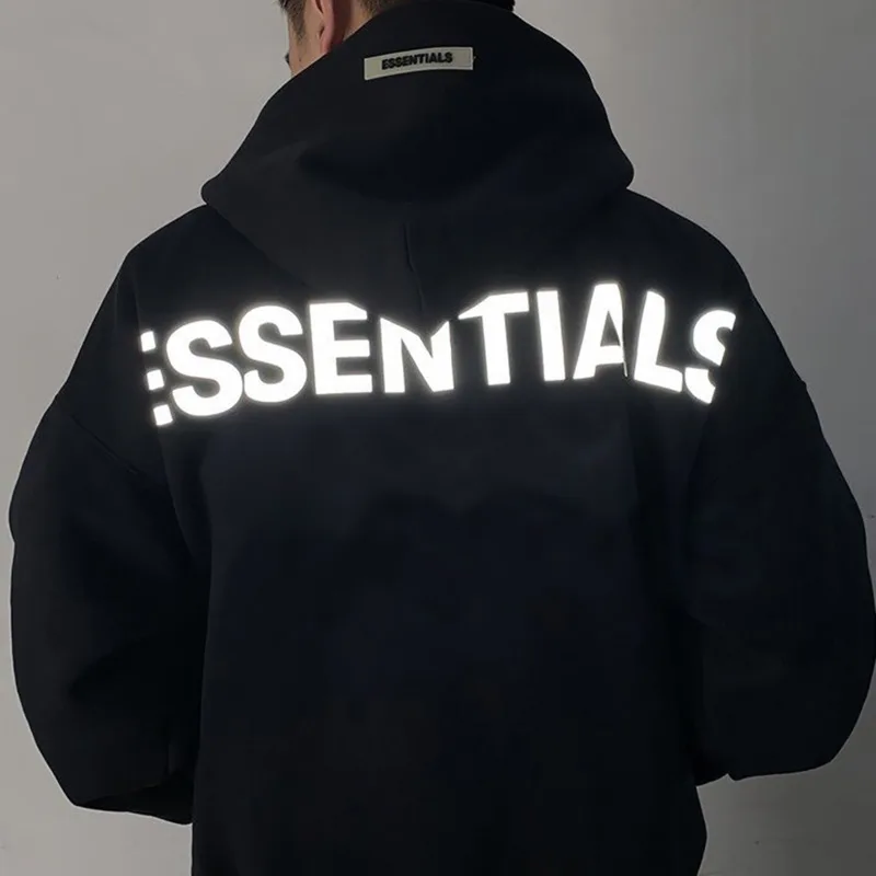 Spring and Autumn New Harajuku Shark Head Printed Hooded Fashion Brand Zipper Sweater men's thick round neck sweater