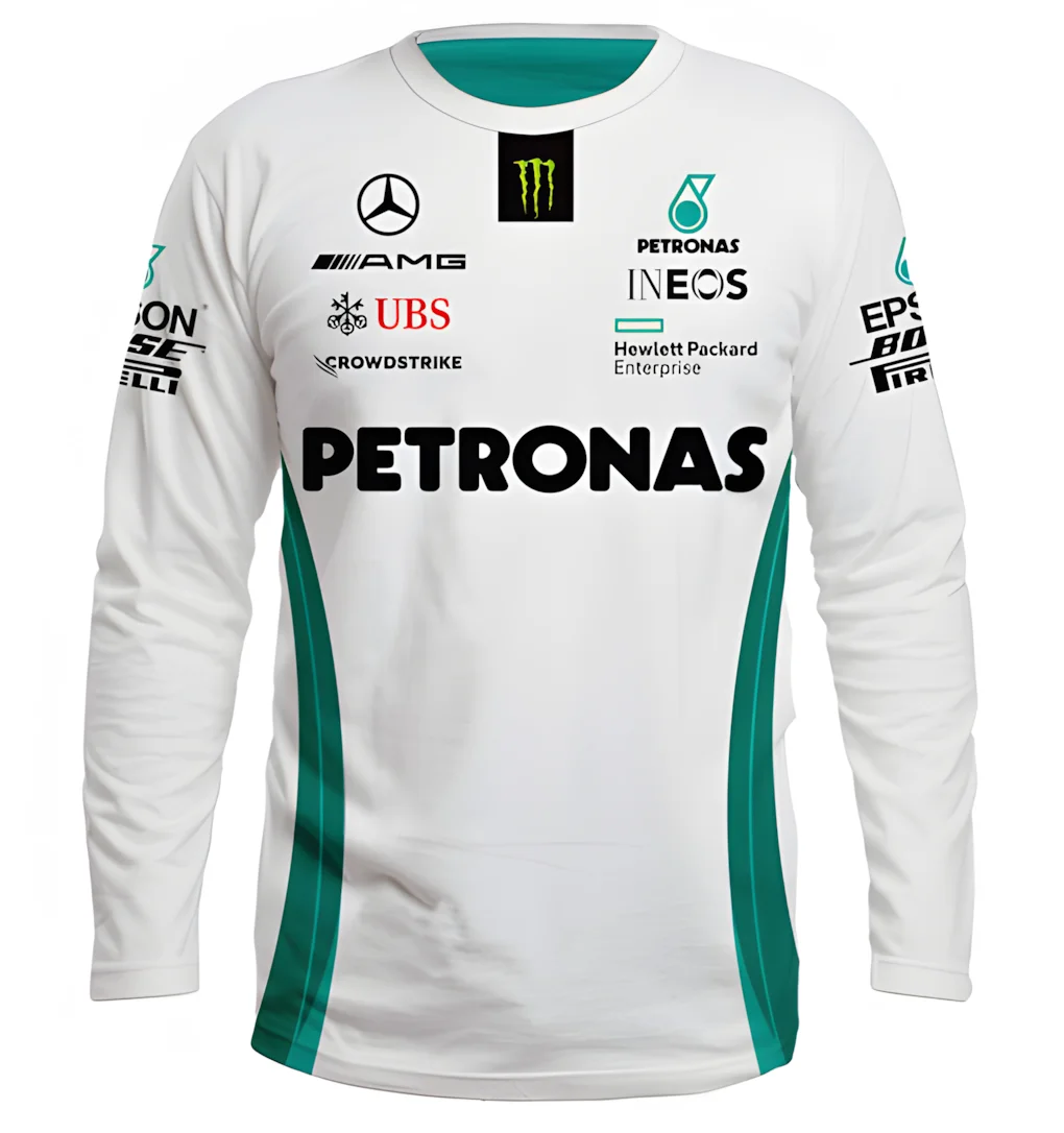Mercedes Benz F1 Team персонализированные весенне-осенние классические универсальные модные трендовые удобные мужские спортивные футболки с длинными рукавами олег николаевич грилевский осенние костры