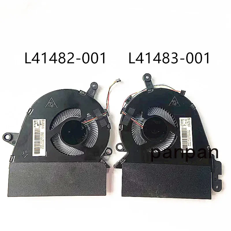 Новый охлаждающий вентилятор для ноутбука HP Spectre X360 15-DF TPN-Q213 L41482-001 L41483-001 100%