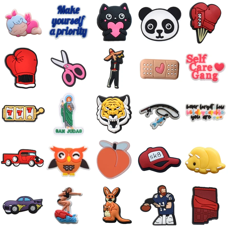 

Gifts Set Jeans Girl Women Charm Decorations for Croc Wholesale Bulk Shoe Charms Para Pins Boy Packs Kids Shoes Accessories Men