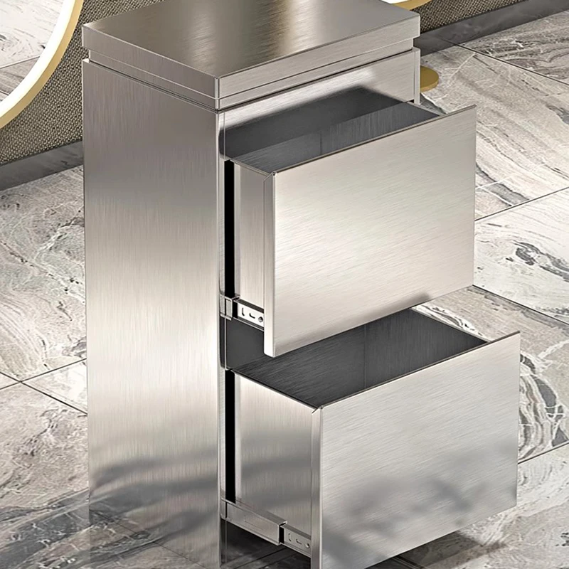 

Hairdresser Beauty Salon Trolley Tool Stainless Steel Salon Trolley Spa Professional Carrito Auxiliar Salon Furniture WKST