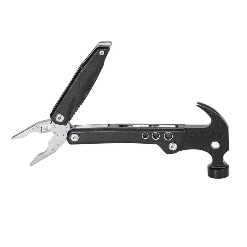 

Hammer Pliers Multitool 12 In 1 Multitool Pliers Claw Hammer Portable Survival Gear For Exploring Camping Backpacking Hiking