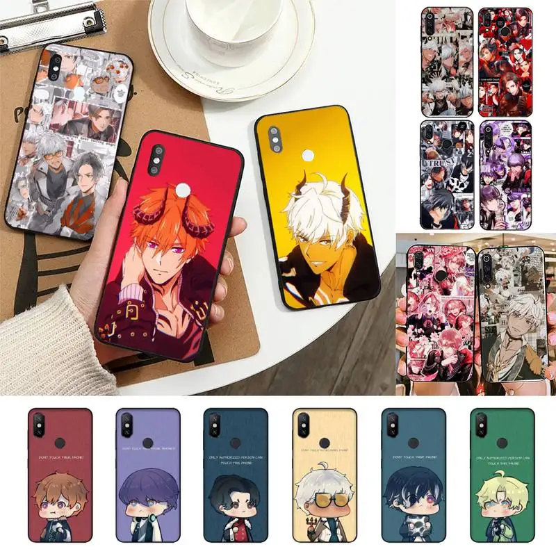 

mammon obey me fanart Phone Case For Redmi Note 7 5 8A Note8pro 9Pro 8T Coque for note6pro Capa