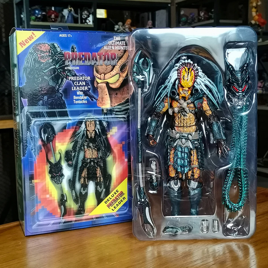

NECA 7 ''фигурка лидера хищника клана Делюкс Модель фигурка отличная коллекционная игрушка