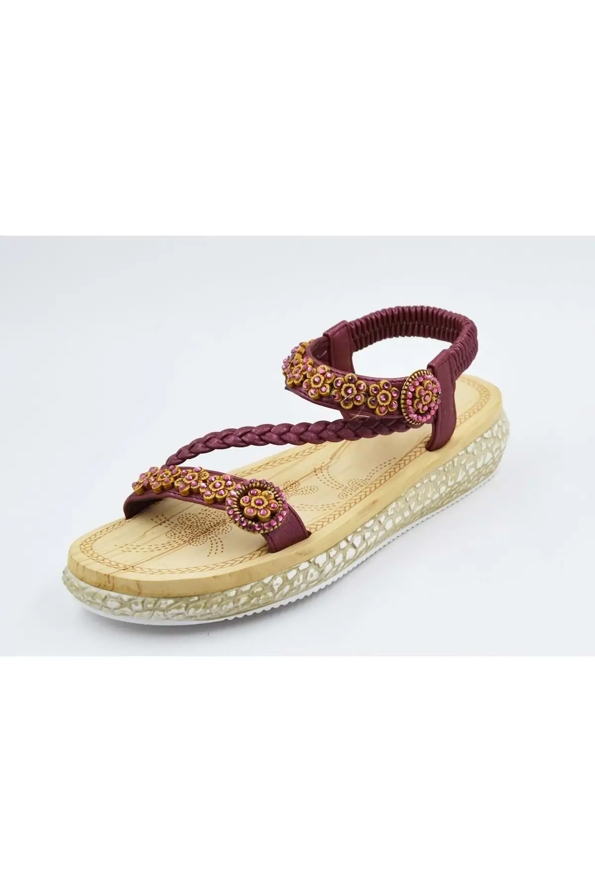 

Women Burgundy Sandals