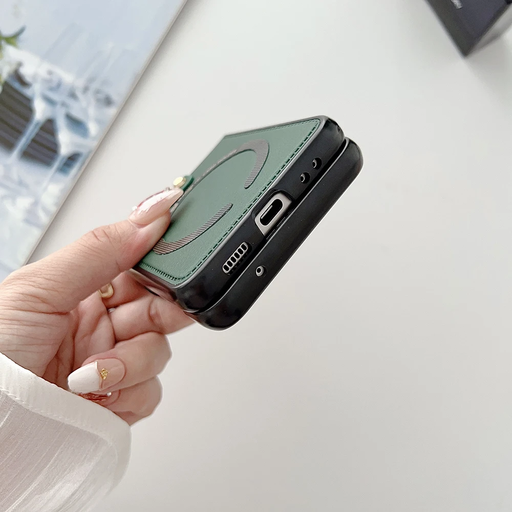 Чехол-книжка из искусственной кожи для Samsung Galaxy Z 6 5 4 3 2 1