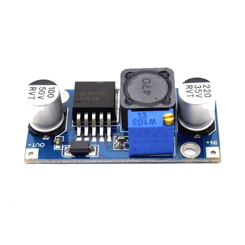 XL6009 повышающий преобразователь Повышающий Регулируемый 15 Вт 5-32 В до 5-50 в DC-DC