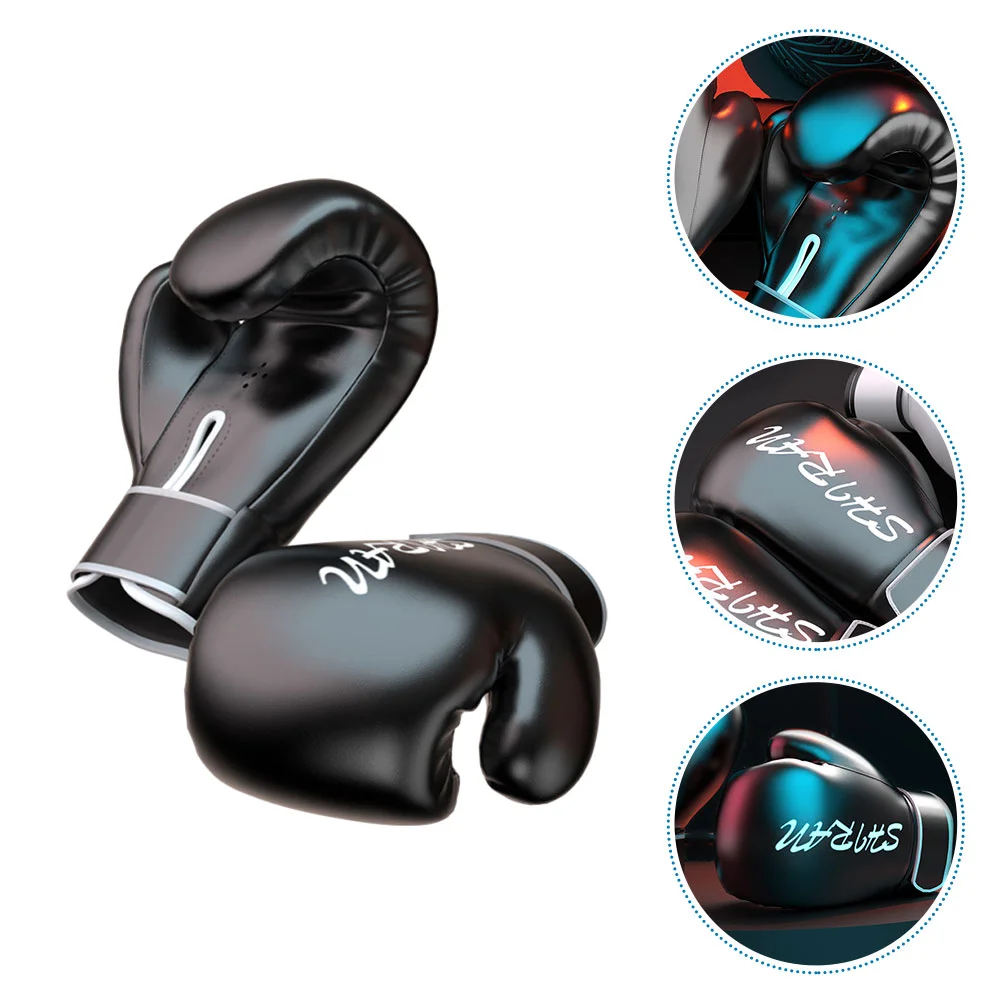 

1 Пара портативного дышащего бокса из ПУ для Муай Тай кикбоксинга