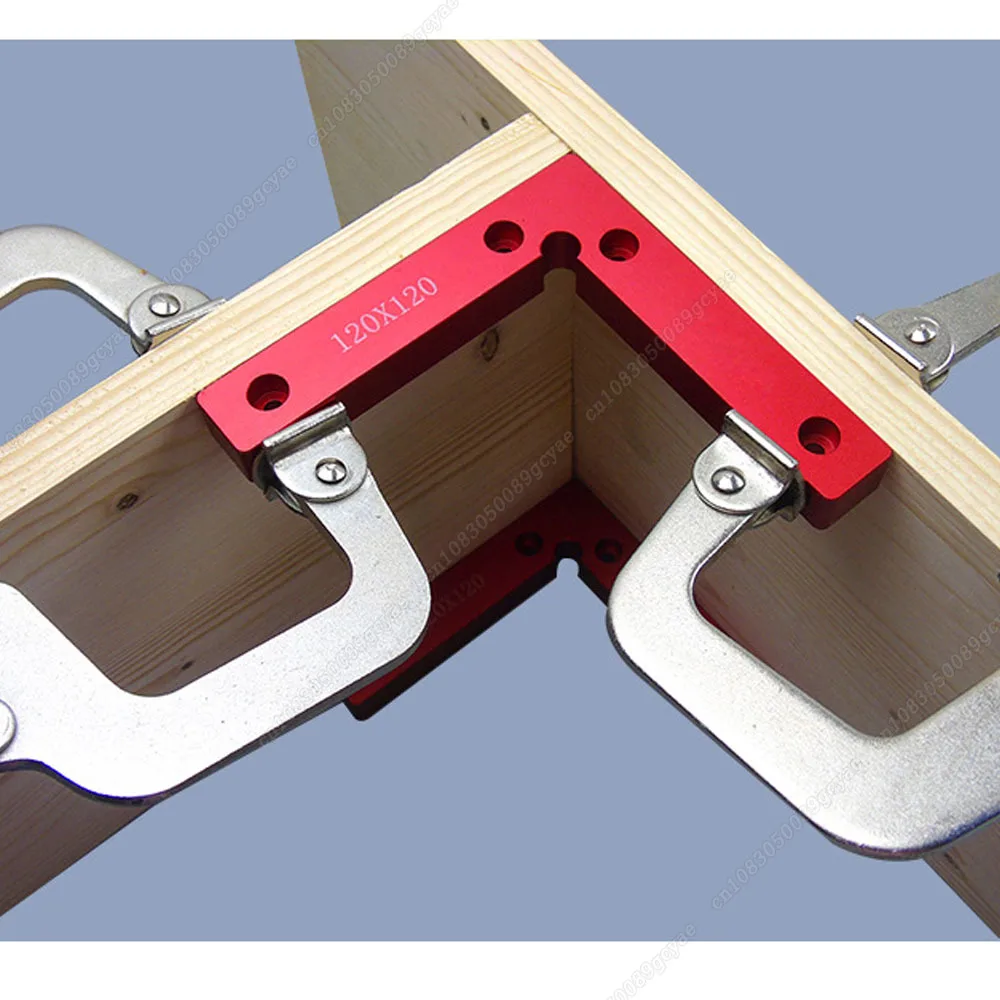 100/120/140 мм зажимы для деревообработки 90 градусов Алюминиевый сплав квадратный