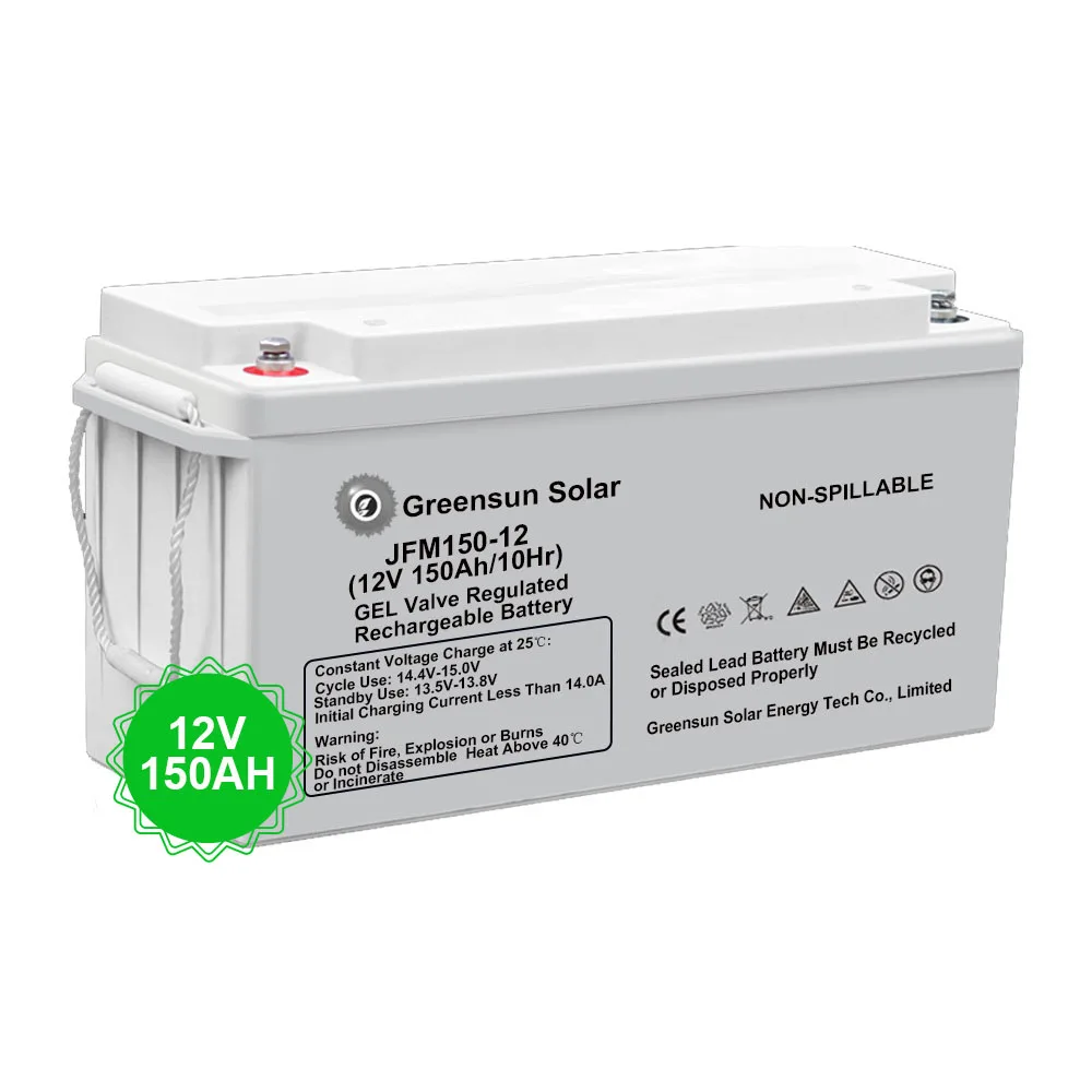 

Advanced 12V 150ah 200ah Solar Gel Batteries 150A 200 Amps Deep Cycle Battery