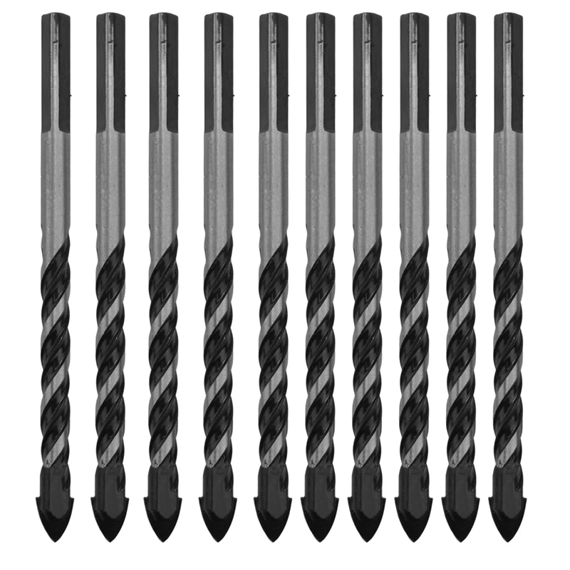 

8Mm (5/16 Inch) Multi-Material Drill Bit Set For Tile,Concrete, Brick, Glass,Plastic, Tile, Concrete, Brick, Wall, Wood And Bric