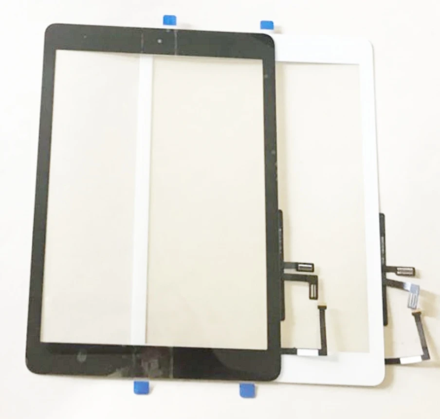 10 шт. сменный сенсорный экран для Ipad 5 Air 1 A1474 A1475 A1476 дигитайзер панель с домашней