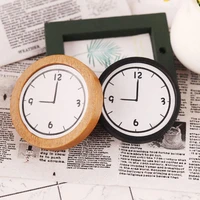 dollhouse wall clock fashionable decoration hands on ability for children miniature wall clock dollhouse miniature clock