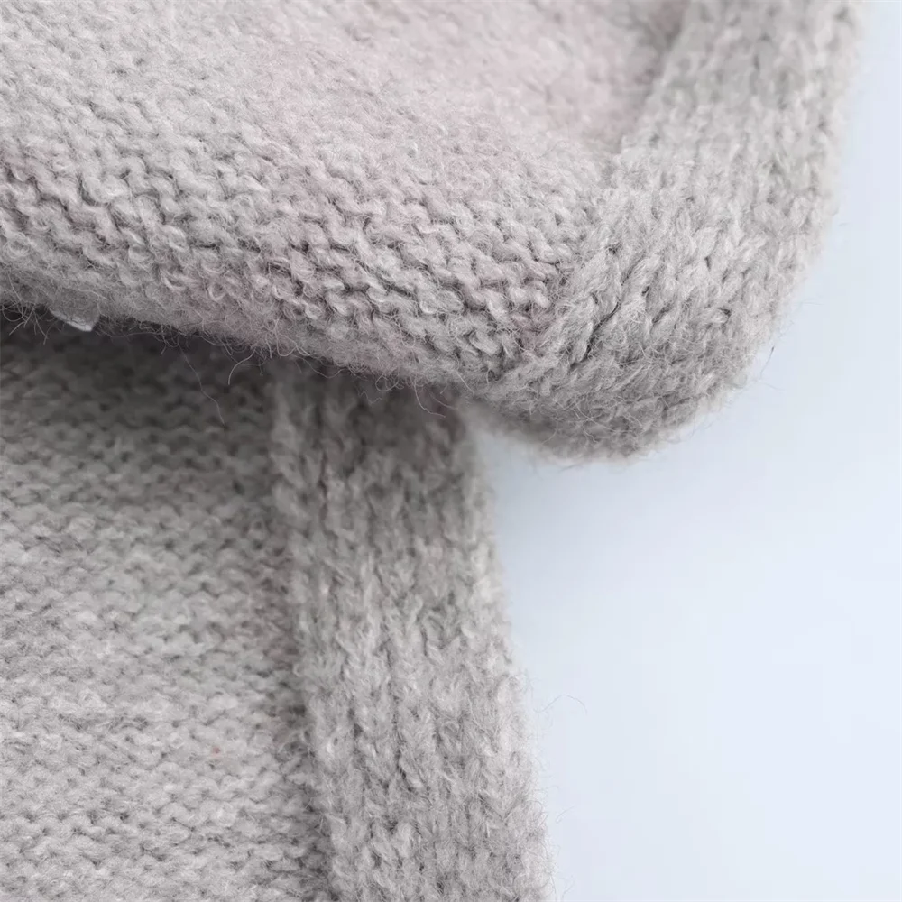 24 осень/зима новая женская одежда простой мягкий свитер с длинными рукавами и