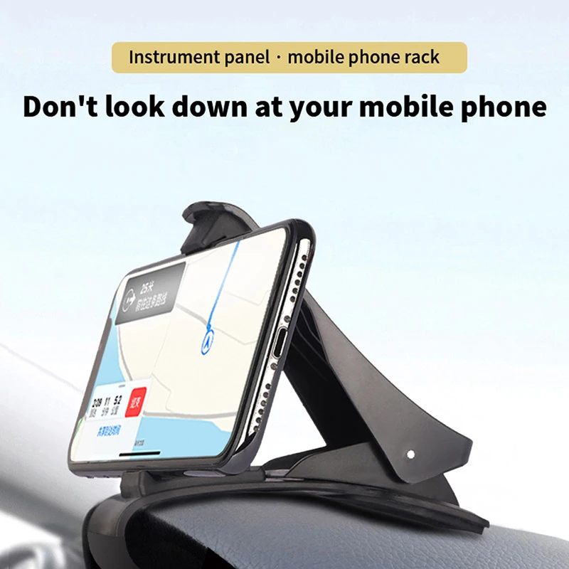 

1PC Mobile phone bracket of vehicle dashboard 360 ° rotation car navigation bracket