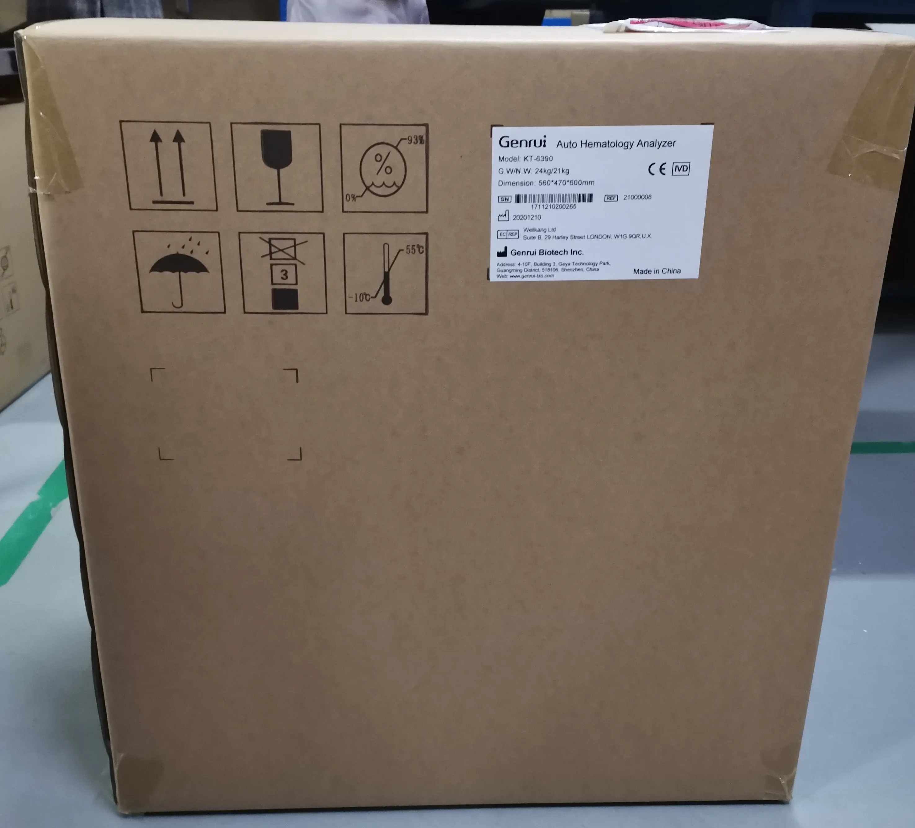 Полностью автоматический анализатор гемоглобина фотоанализатор открытой