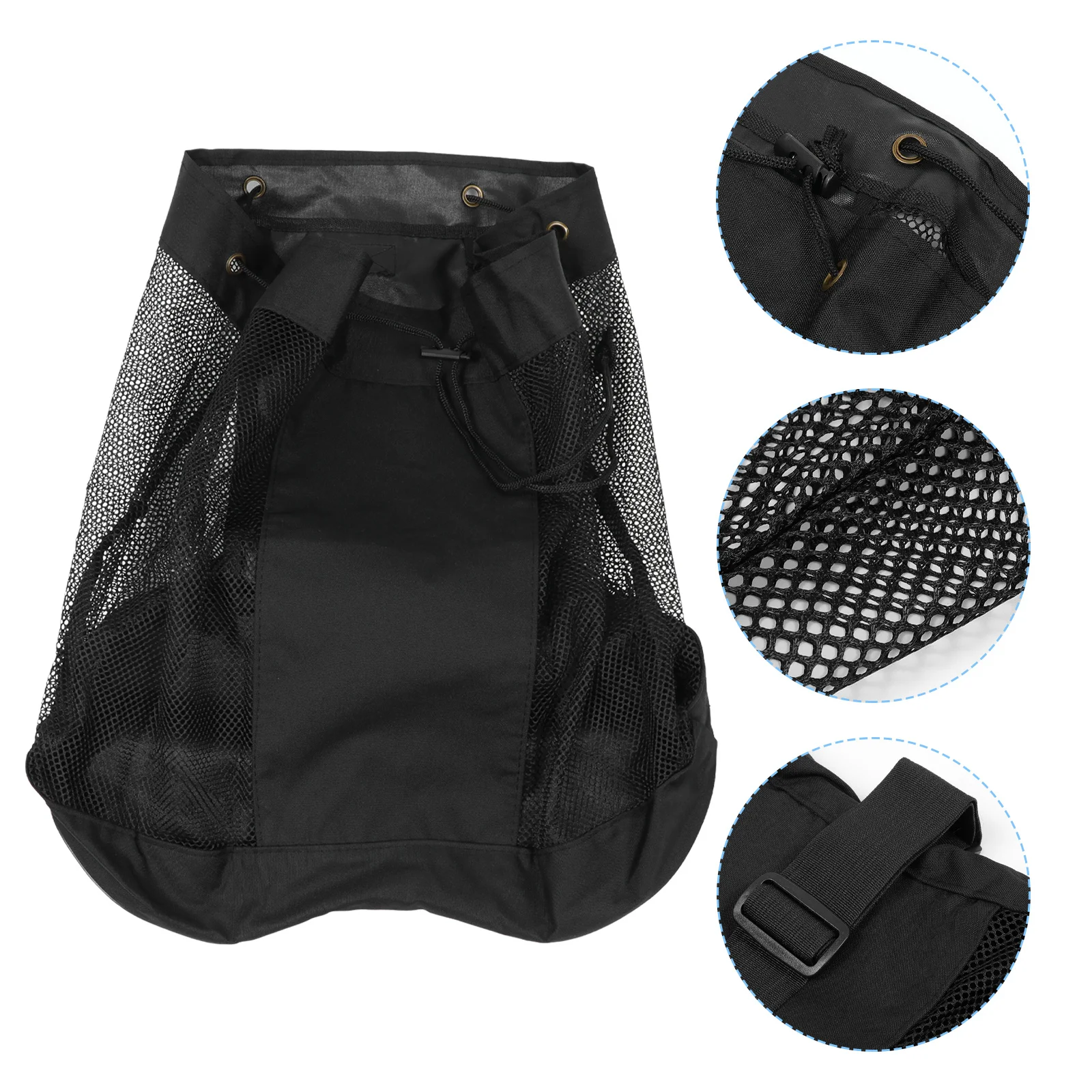 Basketball Net Bag Football Drawstring Bag Mesh Bag Basketball Bag Canvas Volleyball Bag Fitness