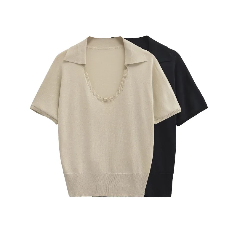 Женская трикотажная футболка с коротким рукавом в стиле Харадзюку