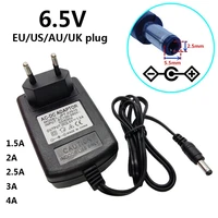 6 5v 1500ma universal ac dc power supply adapter wall adaptor 6 5 v volt switching adaptador 5 52 5mm 1 5a 2a 2 5a 3a 4a