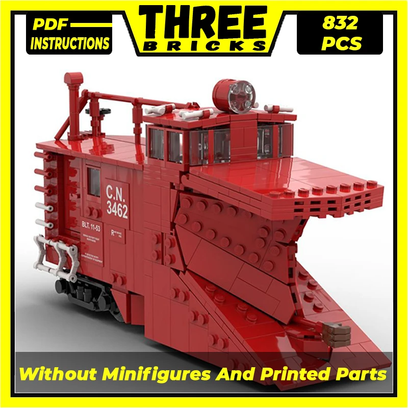 

Техническая модель, серия автомобилей, канадский Снежный плуг, Модульные строительные блоки, подарки, игрушки для детей, Наборы «сделай сам» для сборки